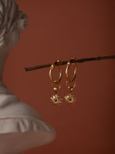 Elsa Holly Tanzanite Earrings - CAMELLIA Gold